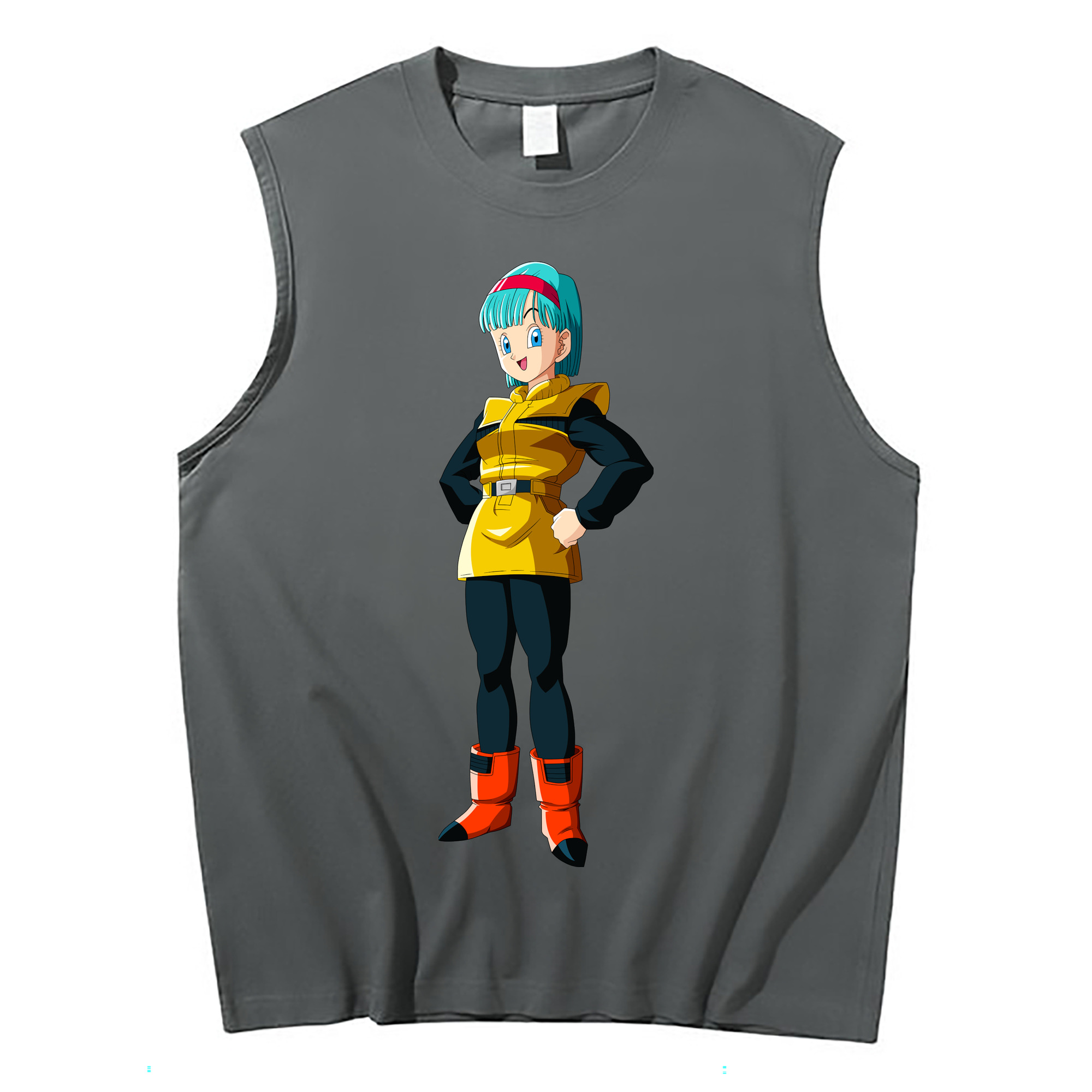 （画像用） ドラゴンボール DRAGON BALL コットン100％タンクトップ（フロントプリント）